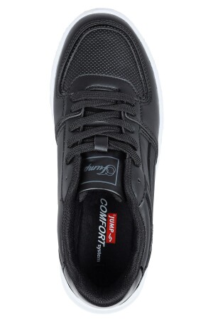 28063 Siyah - Beyaz Kadın Sneaker Günlük Spor Ayakkabı - 7