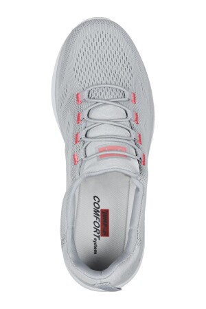 28064 Açık Gri - Pembe Kadın Sneaker Spor Ayakkabı - 6