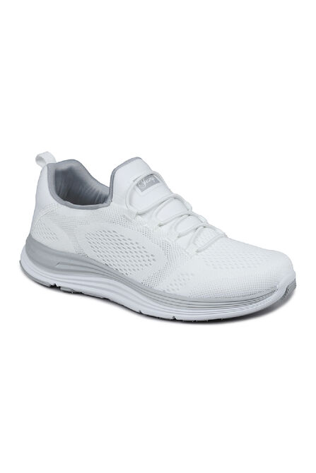 28064 Slip-On Beyaz Kadın Sneaker Günlük Spor Ayakkabı - 2