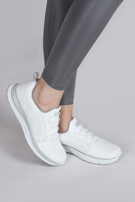 28064 Slip-On Beyaz Kadın Sneaker Günlük Spor Ayakkabı - 4