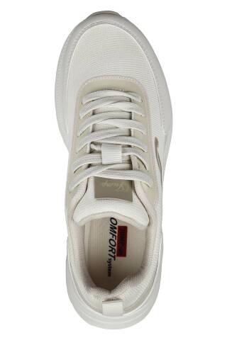 28086 Bej Kadın Sneaker Günlük Spor Ayakkabı - 6