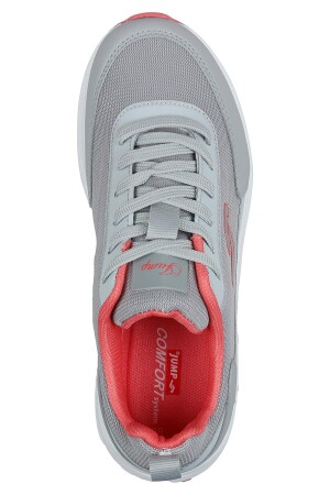 28086 Gri - Somon Pembe Kadın Sneaker Günlük Spor Ayakkabı - 7