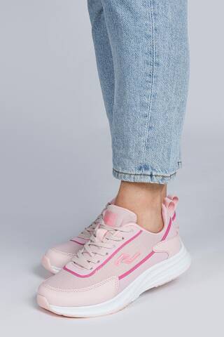 28086 Pembe Kadın Sneaker Günlük Spor Ayakkabı - Jump (1)