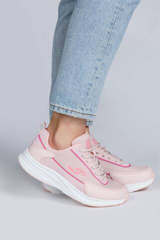 28086 Pembe Kadın Sneaker Günlük Spor Ayakkabı - 3