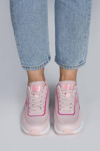 28086 Pembe Kadın Sneaker Günlük Spor Ayakkabı - 4