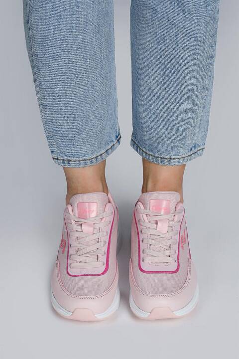28086 Pembe Kadın Sneaker Günlük Spor Ayakkabı - 4