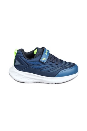 Jump 28105 Cırtlı Lacivert - Mavi Üniseks Çocuk Sneaker Günlük Spor Ayakkabı 