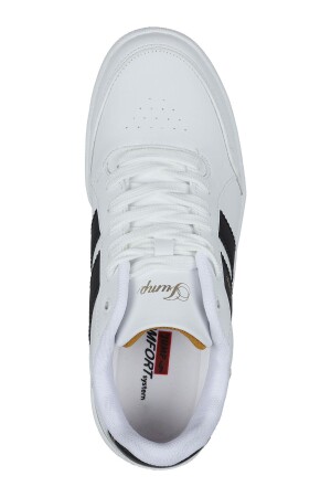 28147 Beyaz - Siyah Kadın Sneaker Günlük Spor Ayakkabı - 7