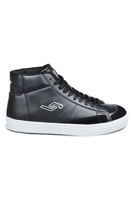 28148 Yüksek Bilekli Siyah Kadın Sneaker Günlük Spor Ayakkabı - 1
