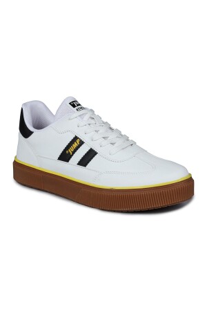 28163 Beyaz - Lacivert Erkek Sneaker Günlük Spor Ayakkabı - 2