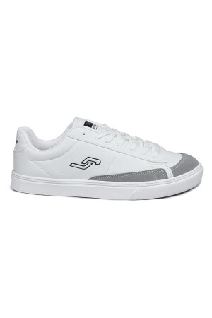 28167 Beyaz - Gri Erkek Sneaker Günlük Spor Ayakkabı 