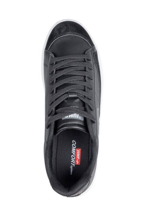 28167 Siyah - Beyaz Erkek Sneaker Günlük Spor Ayakkabı - 3