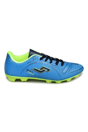 28223 İndigo - Neon Yeşil Çim Halı Saha Krampon Futbol Ayakkabısı - 1