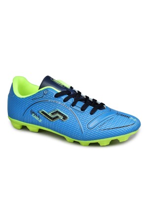 28223 İndigo - Neon Yeşil Çim Halı Saha Krampon Futbol Ayakkabısı - 2