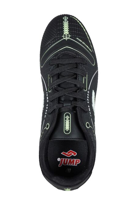 28223 Siyah - Neon Yeşil Çim Halı Saha Krampon Futbol Ayakkabısı - 3