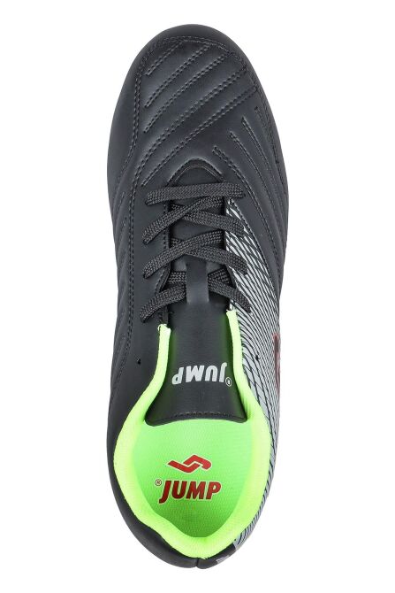 28224 Siyah - Yeşil Çim Halı Saha Krampon Futbol Ayakkabısı - 3