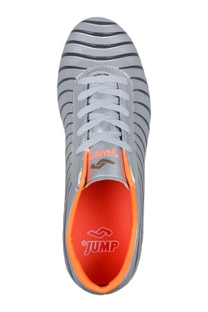 28367 Gümüş Rengi - Siyah Çim Halı Saha Krampon Futbol Ayakkabısı - 3