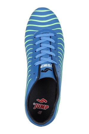 28368 Saks Mavi - Yeşil Halı Saha Krampon Futbol Ayakkabısı - 3