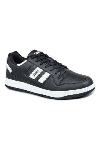 28505 Siyah - Beyaz Erkek Sneaker Günlük Spor Ayakkabı - 7