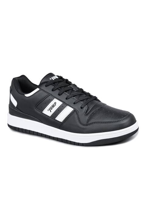 28505 Siyah - Beyaz Erkek Sneaker Günlük Spor Ayakkabı - 7