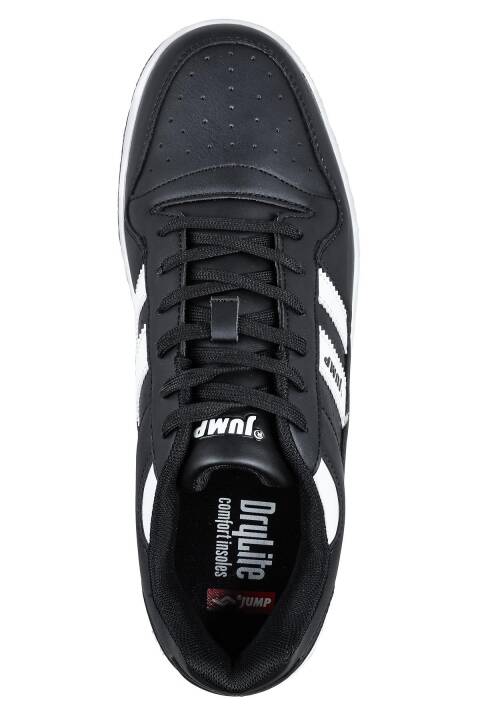 28505 Siyah - Beyaz Erkek Sneaker Günlük Spor Ayakkabı - 8