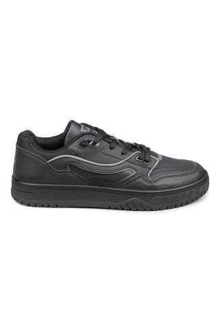 28520 Siyah Erkek Sneaker Günlük Spor Ayakkabı - Jump