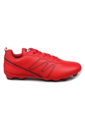 28524 Kırmızı Çim Halı Saha Krampon Futbol Ayakkabısı - 1