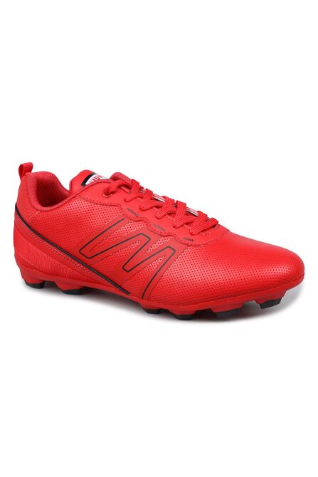28524 Kırmızı Çim Halı Saha Krampon Futbol Ayakkabısı - 5