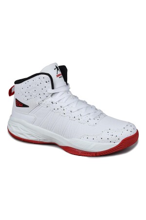 28531 Beyaz - Kırmızı Erkek Basketbol Spor Ayakkabısı - 6