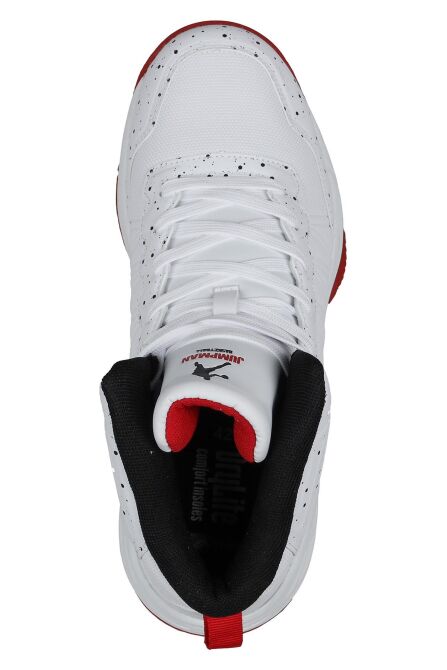 28531 Beyaz - Kırmızı Erkek Basketbol Spor Ayakkabısı - 7
