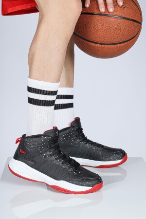 28531 Siyah - Beyaz Erkek Basketbol Spor Ayakkabısı - Jump (1)