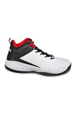 28652 Beyaz - Siyah Erkek Basketbol Spor Ayakkabısı 