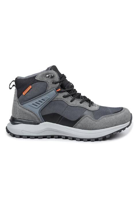 28655 Gri Erkek Su Geçirmez Outdoor Bot Spor Ayakkabı - 1