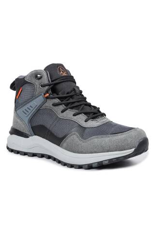 28655 Gri Erkek Su Geçirmez Outdoor Bot Spor Ayakkabı - 7