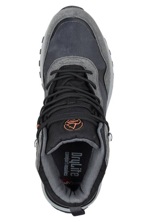 28655 Gri Erkek Su Geçirmez Outdoor Bot Spor Ayakkabı - 8