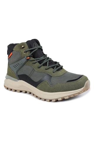 28655 Haki - Siyah Erkek Su Geçirmez Outdoor Bot Spor Ayakkabı - 7