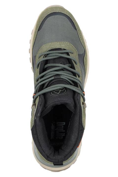 28655 Haki - Siyah Erkek Su Geçirmez Outdoor Bot Spor Ayakkabı - 8