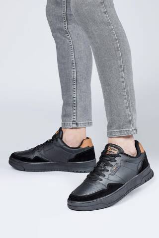 28662 Siyah Erkek Sneaker Günlük Spor Ayakkabı - Jump (1)