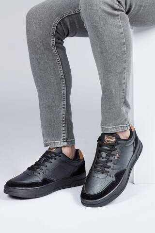 28662 Siyah Erkek Sneaker Günlük Spor Ayakkabı - 3