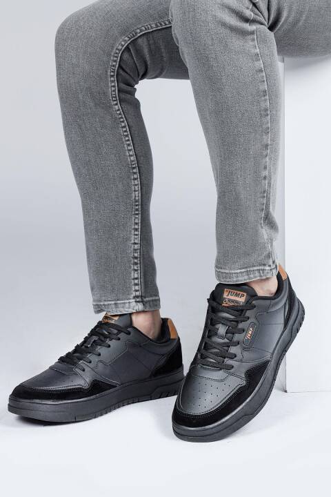 28662 Siyah Erkek Sneaker Günlük Spor Ayakkabı - 3