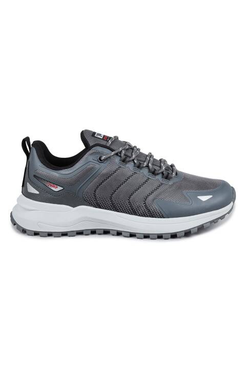 28679 Gri Erkek Su Geçirmez Outdoor Spor Ayakkabı - 1