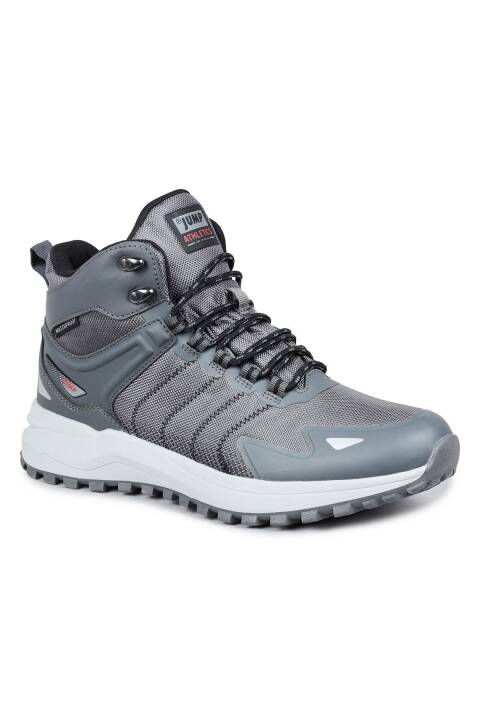 28680 Gri Erkek Su Geçirmez Outdoor Bot Spor Ayakkabı - 7