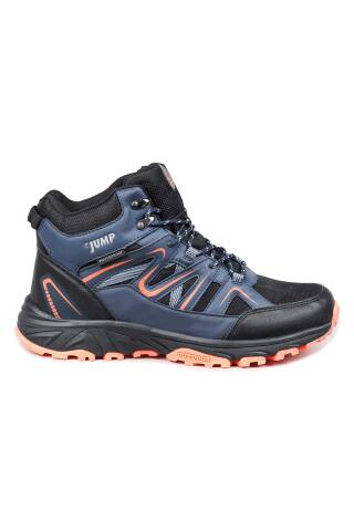 28682 Lacivert - Siyah Erkek Su Geçirmez Outdoor Bot Spor Ayakkabı - Jump