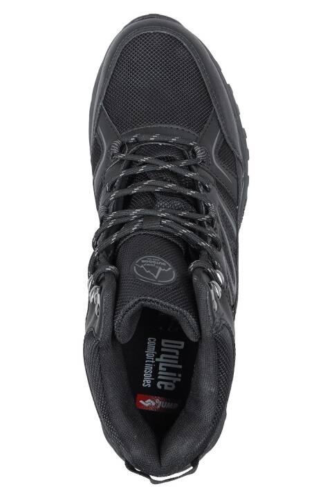 28682 Siyah Erkek Su Geçirmez Outdoor Bot Spor Ayakkabı - 6