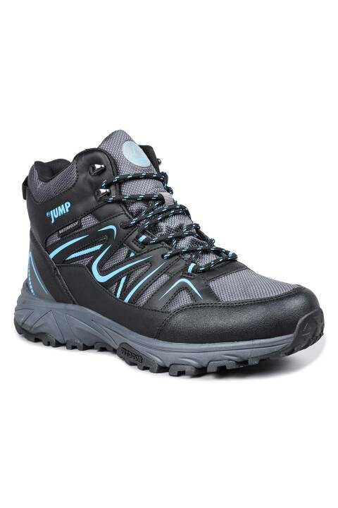 28682 Siyah - Gri Erkek Su Geçirmez Outdoor Bot Spor Ayakkabı - 6