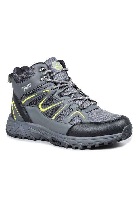 28682 Siyah - Yeşil Erkek Su Geçirmez Outdoor Bot Spor Ayakkabı - 6