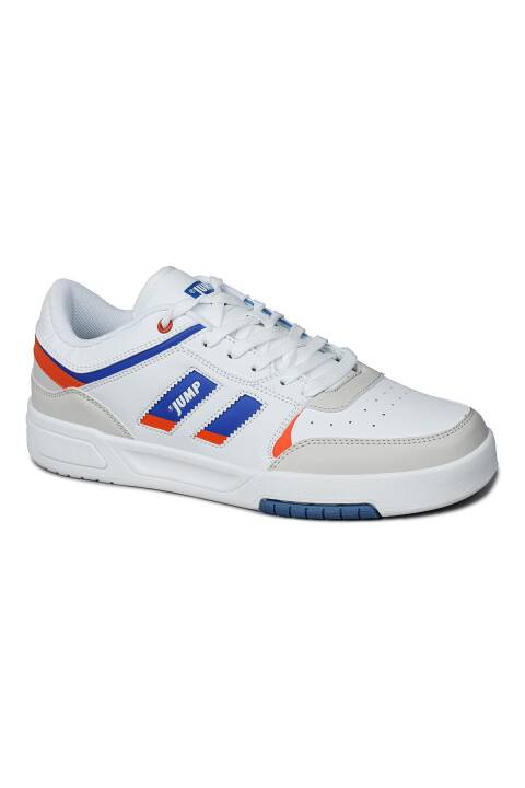 28693 Beyaz - Mavi Erkek Sneaker Günlük Spor Ayakkabı - 7