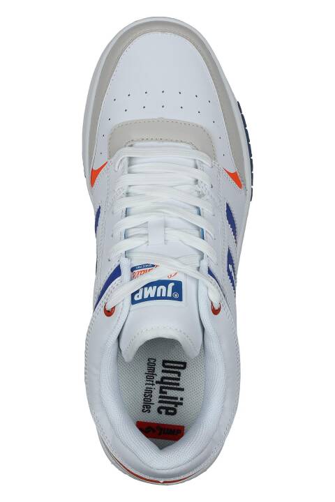 28693 Beyaz - Mavi Erkek Sneaker Günlük Spor Ayakkabı - 8