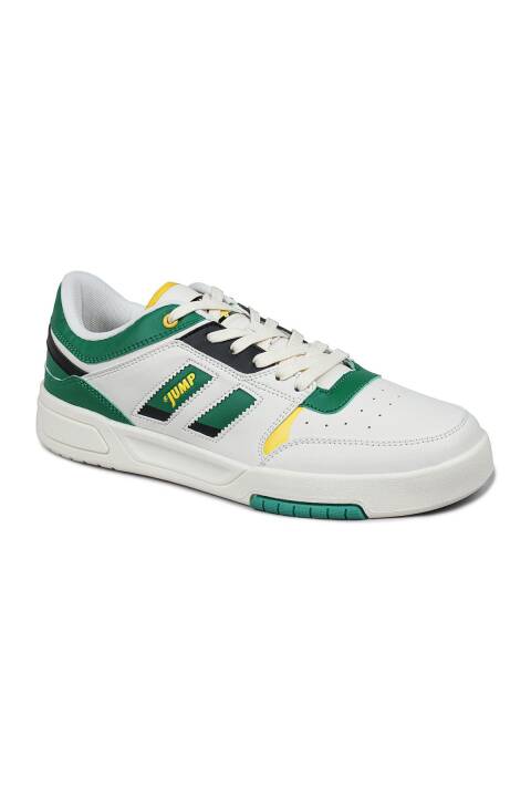 28693 Beyaz - Yeşil Erkek Sneaker Günlük Spor Ayakkabı - 7