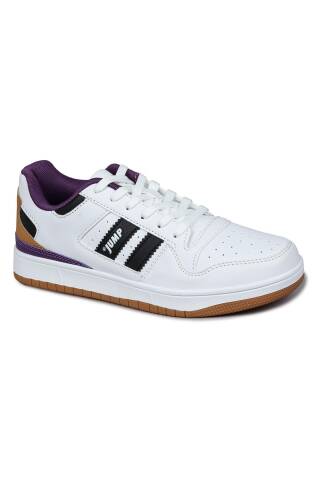 28709 Beyaz - Siyah Kadın Sneaker Günlük Spor Ayakkabı - 8